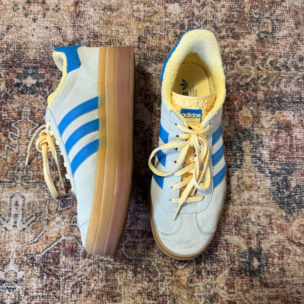 Adidas Gazelle Bold Platform Sneakers Sz 8.5